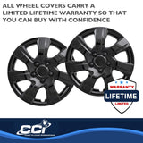 Coast To Coast Wheel Cover Set (MPN: IWC44516BLK)