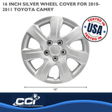 Coast To Coast Wheel Cover Set (MPN: IWC44516S)