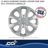 Coast To Coast Wheel Cover Set (MPN: IWC45015C)