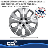 Coast To Coast Wheel Cover Set (MPN: IWC46716C)