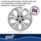 Coast To Coast Wheel Cover Set (MPN: IWC46716S)