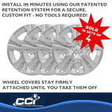 Coast To Coast Wheel Cover Set (MPN: IWC50417S)