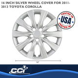 Coast To Coast Wheel Cover Set (MPN: IWC50816S)