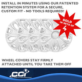 Coast To Coast Wheel Cover Set (MPN: IWC51216S)