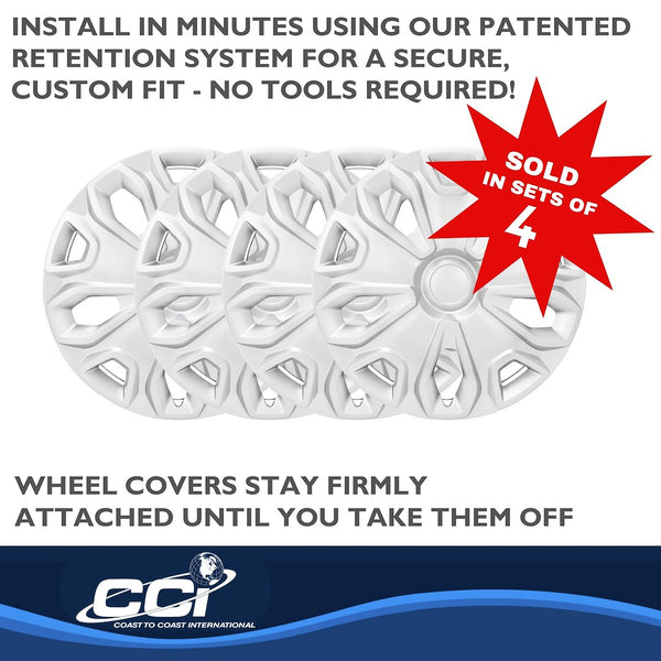 Coast To Coast Wheel Cover Set (MPN: IWC51216S)