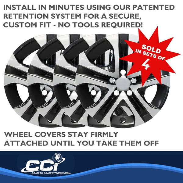 Coast To Coast Wheel Cover Set (MPN: IWC51817SB)