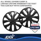 Coast To Coast Wheel Cover 16 Inch (MPN: IWC51916BLK)