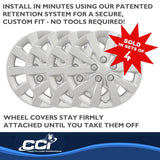Coast To Coast Wheel Cover Set (MPN: IWC52116S)