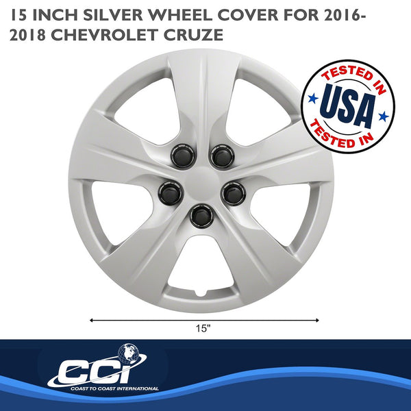 Coast To Coast Wheel Cover 15 Inch (MPN: IWC52415S)