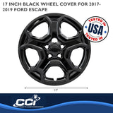 Coast To Coast Wheel Cover Set (MPN: IWC52517BLK)