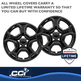 Coast To Coast Wheel Cover Set (MPN: IWC52517BLK)