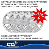 Coast To Coast Wheel Cover Set (MPN: IWC53415S)