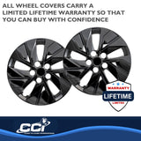 Coast To Coast Wheel Cover Set (MPN: IWC53816BLK)