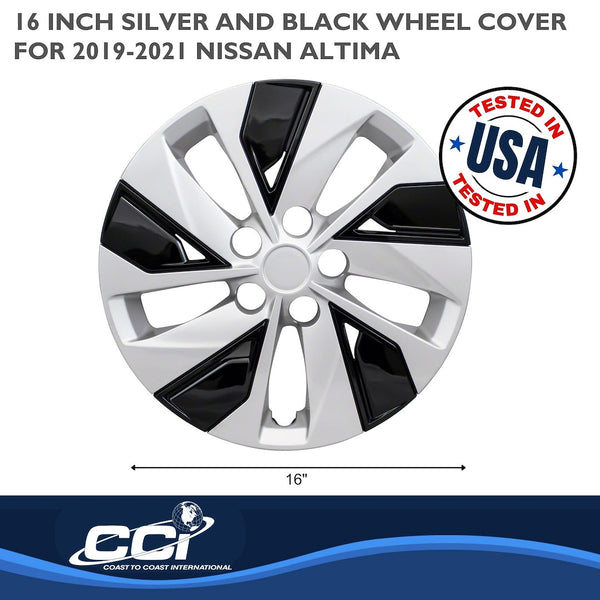 Coast To Coast Wheel Cover Set (MPN: IWC53816SB)