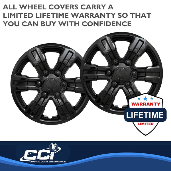 Coast To Coast Wheel Cover Set (MPN: IWC54016BLK)