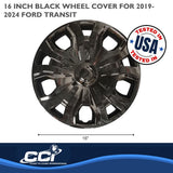 Coast To Coast Wheel Cover Set (MPN: IWC54316BLK)