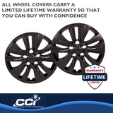 Coast To Coast Wheel Cover Set (MPN: 54616BLK)