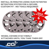 Coast to Coast Wheel Cover Set (MPN: 54616S)