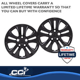 Coast To Coast Wheel Cover Set (MPN: 54816BLK)