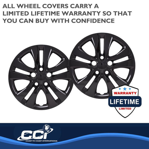 Coast To Coast Wheel Cover Set (MPN: 54816BLK)