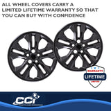 Coast To Coast Wheel Cover Set (MPN: IWC55017BLK)