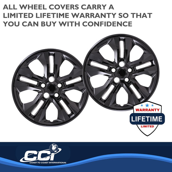 Coast To Coast Wheel Cover Set (MPN: IWC55017BLK)
