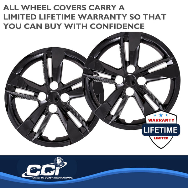 Coast To Coast Wheel Cover Set (MPN: IWC55216BLK)