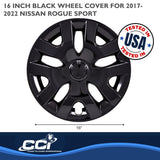 Coast To Coast Wheel Cover Set (MPN: IWC55416BLK)