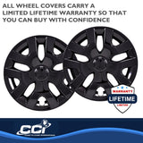 Coast To Coast Wheel Cover Set (MPN: IWC55416BLK)