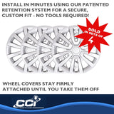 Coast To Coast Wheel Cover Set (MPN: IWC55516S)
