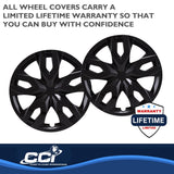 Coast To Coast Wheel Cover Set (MPN: IWC55617BLK)