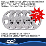 Coast To Coast Wheel Cover Set (MPN: IWC55815S)