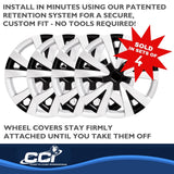 Coast To Coast Wheel Cover Set (MPN: IWC55916SB)