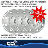 Coast To Coast Wheel Cover Set (MPN: IWCAL160SS)