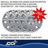 Coast To Coast Wheel Cover 15 Inch (MPN: IWCB811115S)
