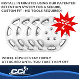 Coast To Coast Wheel Cover Set (MPN: IWCB86314S)