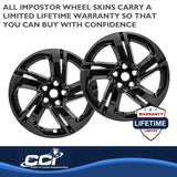 Coast To Coast Impostor Wheel Skin (MPN: IWCIMP418BLK)