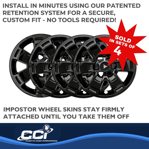 Coast To Coast Wheel Skin (MPN: IWCIMP444BLK)