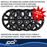 Coast To Coast Wheel Skin (MPN: IMP468BLK)