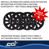 Coast To Coast Wheel Skin (MPN: IWCIMP479BLK)