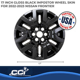 Coast To Coast Wheel Skin (MPN: IWCIMP504BLK)