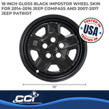 Coast To Coast Wheel Skin (MPN: IWCIMP78BLK)