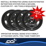 Coast To Coast Wheel Skin (MPN: IWCIMP88BLK)