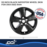 Coast To Coast Wheel Skin (MPN: IWCIMP361BLK)