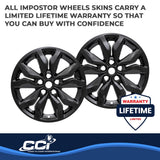 Coast To Coast Impostor Wheel Skin (MPN: IWCIMP407BLK)