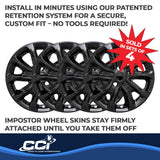 Coast To Coast Wheel Skin (MPN: IWCIMP409BLK)