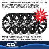 Coast To Coast Wheel Skin (MPN: IWCIMP433BLK)