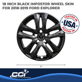 Coast To Coast Wheel Skin (MPN: IWCIMP441BLK)