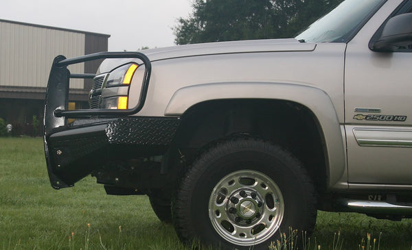 Fab Fours Black Steel Bumper (MPN: CH05-S1360-1)