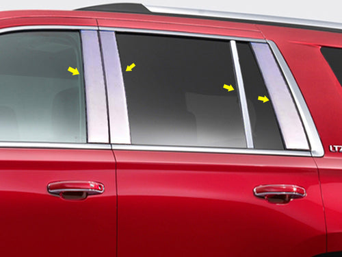 Black Horse Off Road Door Pillar Molding (MPN: CHEV-P-TRIM-25B)